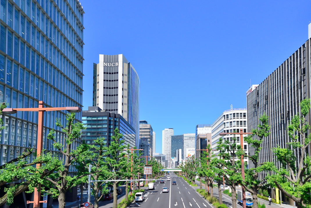 丸の内風景写真