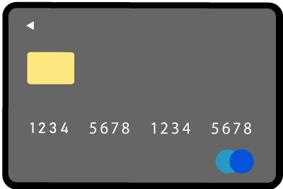 クレジットカードのイラスト